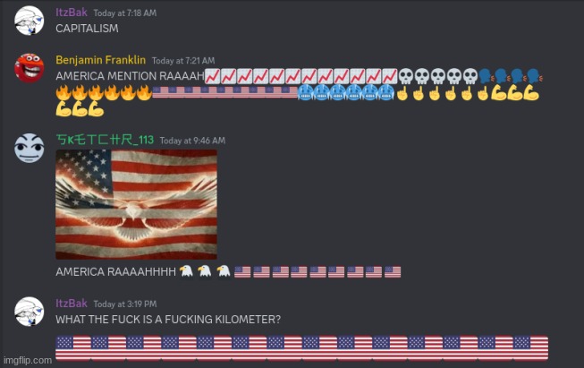 Discord out of context 5 | made w/ Imgflip meme maker