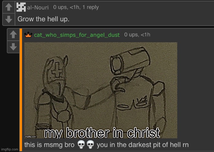 it was a slavery joke :skull: | made w/ Imgflip meme maker