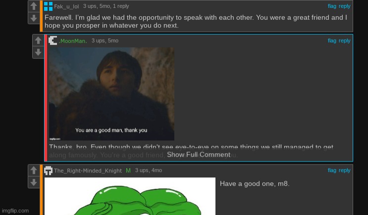 blud was actually a respected member of imgflip and he ends up posting fat tits | made w/ Imgflip meme maker