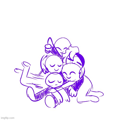 cuddle pile (no context) | made w/ Imgflip meme maker