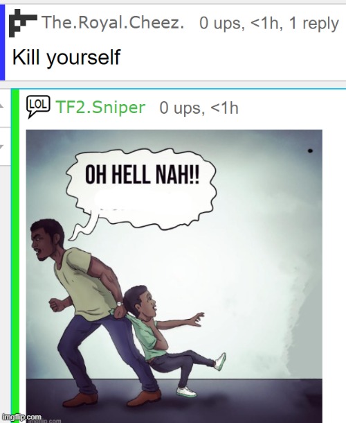 made w/ Imgflip meme maker