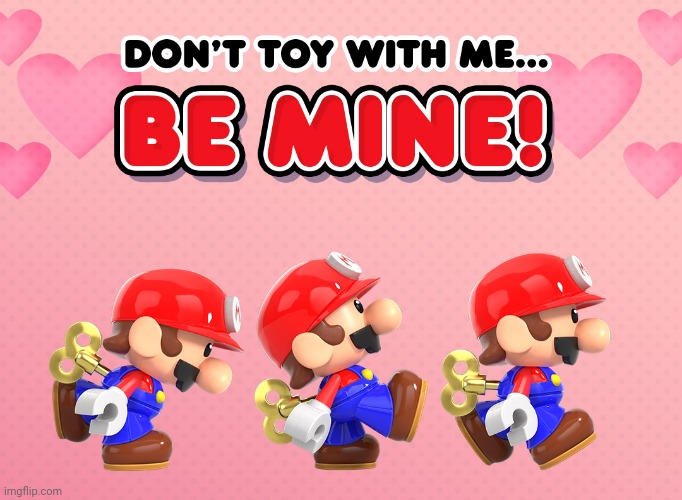 Happy Valentine's Day! | image tagged in love,memes,mario,toys,valentine's day | made w/ Imgflip meme maker