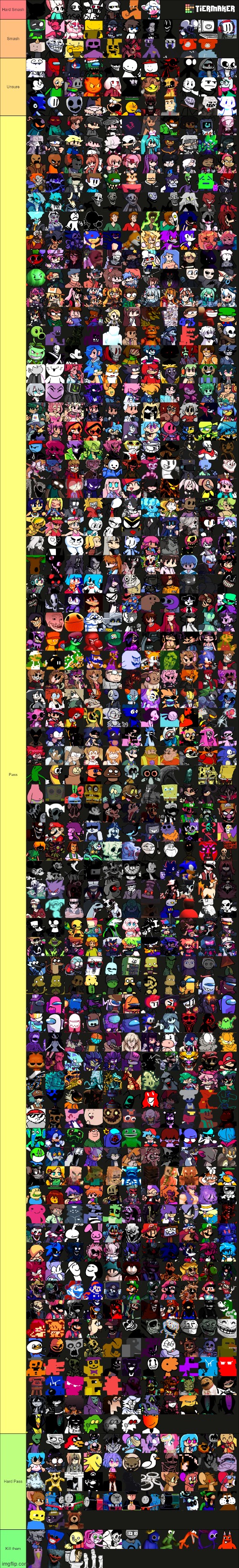 fnf smash or pass because i'm bored | made w/ Imgflip meme maker