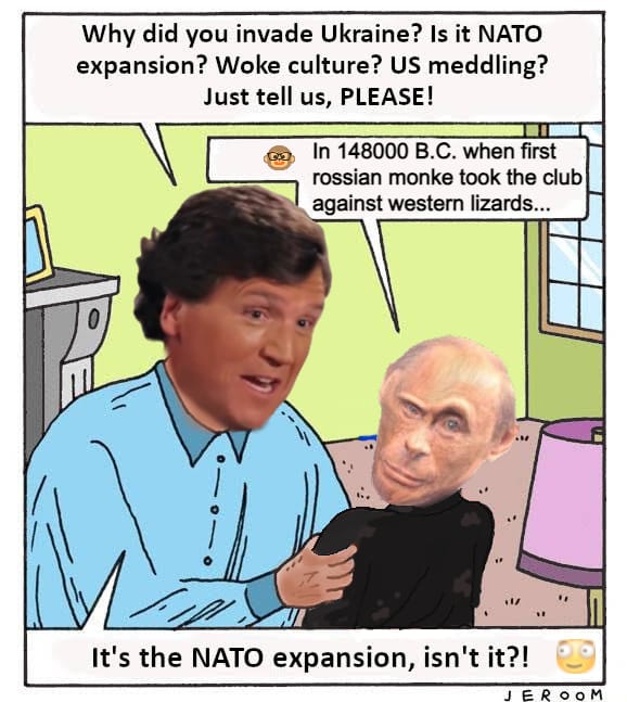 non-sensical Putin Blank Meme Template