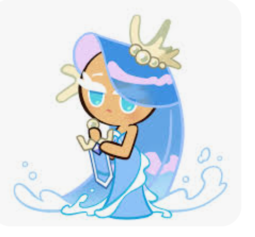 Kotsumet Night Funkin' Sea Fairy Cookie (Anchor) Blank Meme Template