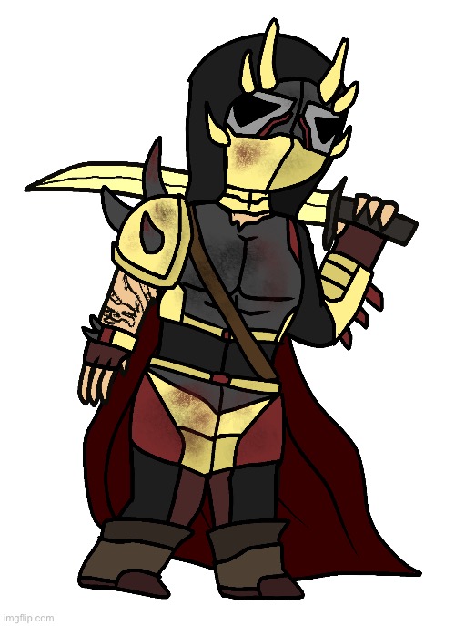 what do you think Sanguis looks like under the mask | image tagged in sanguis draco imgflip-bossfights | made w/ Imgflip meme maker