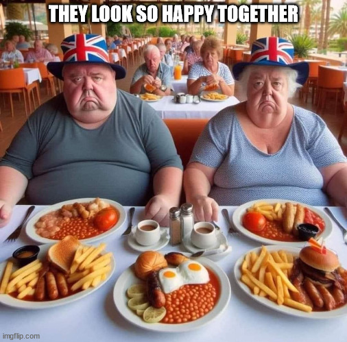 THEY LOOK SO HAPPY TOGETHER | image tagged in durl earl | made w/ Imgflip meme maker