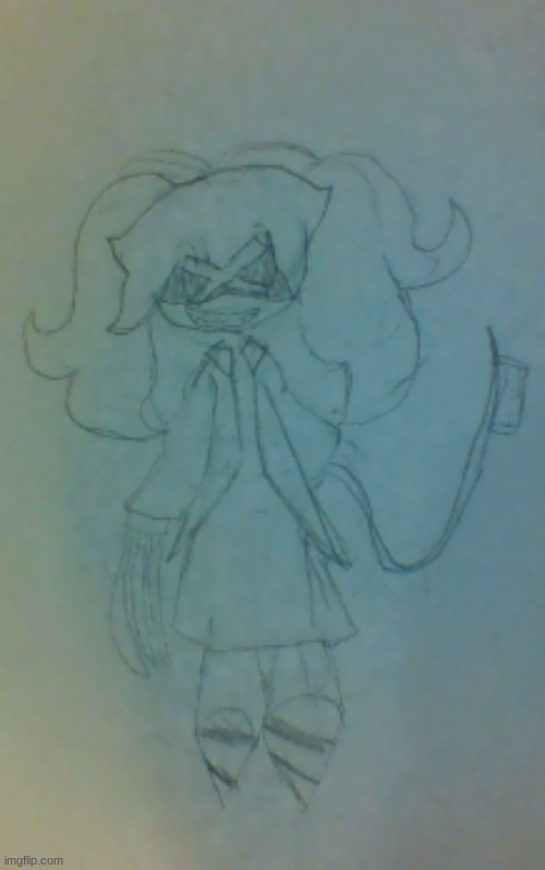 Raft if she was a disassembly drone (New ocs coming soon, happy valentine's day!) | made w/ Imgflip meme maker