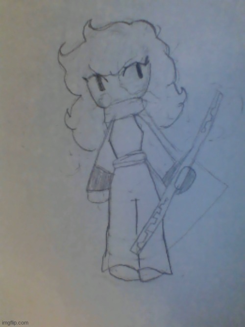 Random ninjago oc redraw (+ my first character with vitiligo!) | made w/ Imgflip meme maker