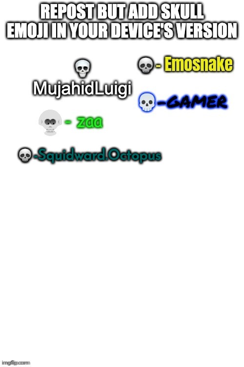 💀-Squidward.Octopus | made w/ Imgflip meme maker