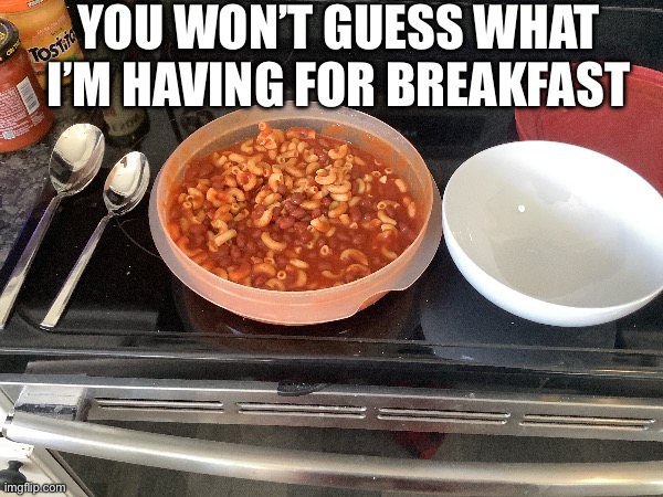 This was during E-learning | YOU WON’T GUESS WHAT I’M HAVING FOR BREAKFAST | image tagged in stupid | made w/ Imgflip meme maker