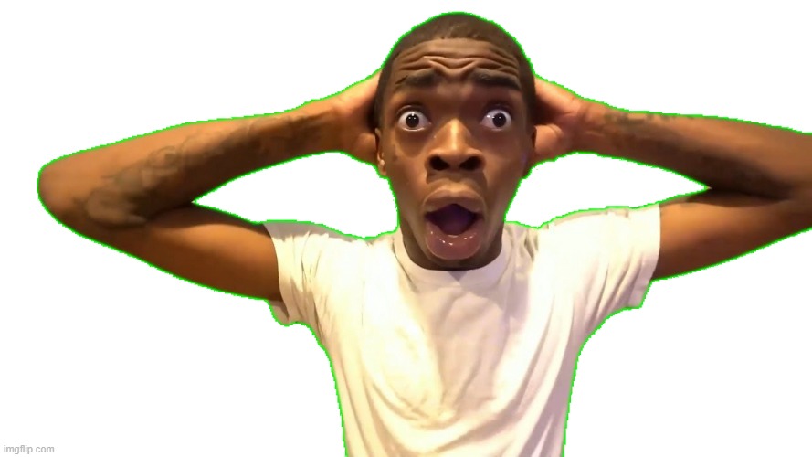 Shocked black guy png | image tagged in shocked black guy png | made w/ Imgflip meme maker