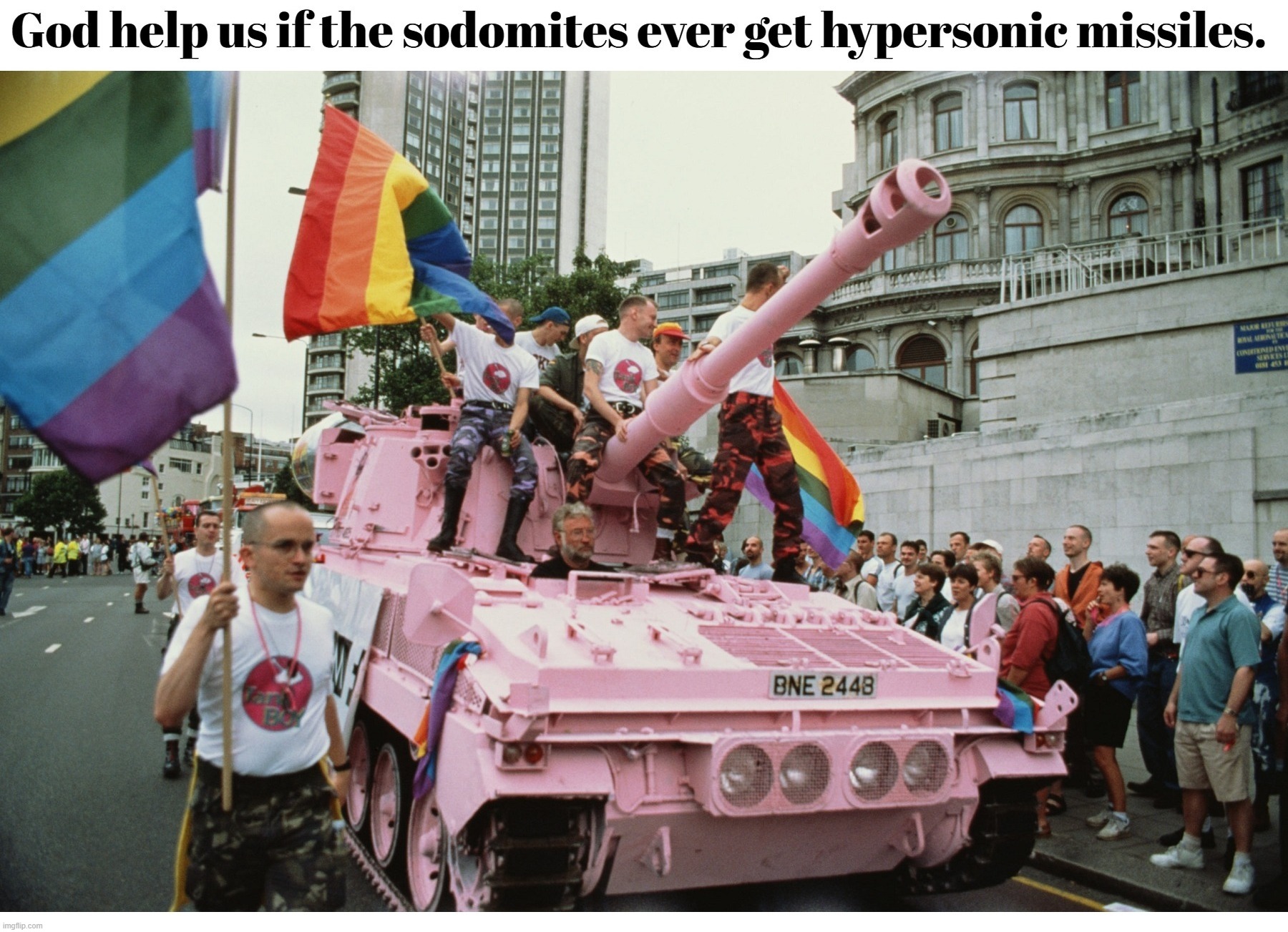 First Wave Cannon Fodder | image tagged in sodomy,sodomites,butt sex,anal sex,anal probes,lgbtq | made w/ Imgflip meme maker