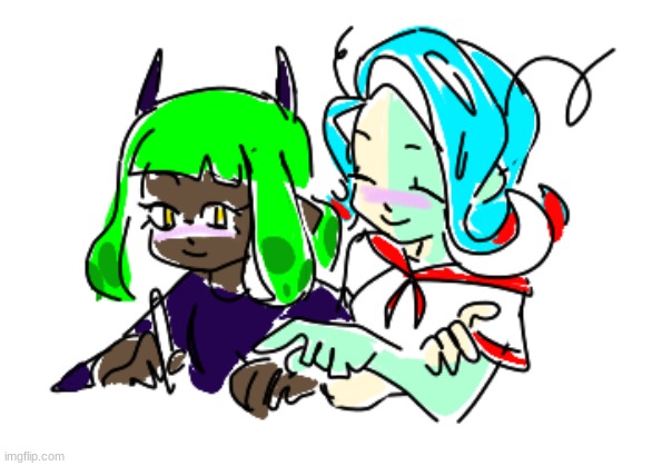 something i traced over a little while back. unfortunately i deleted the source image but it was by sorobochi | made w/ Imgflip meme maker