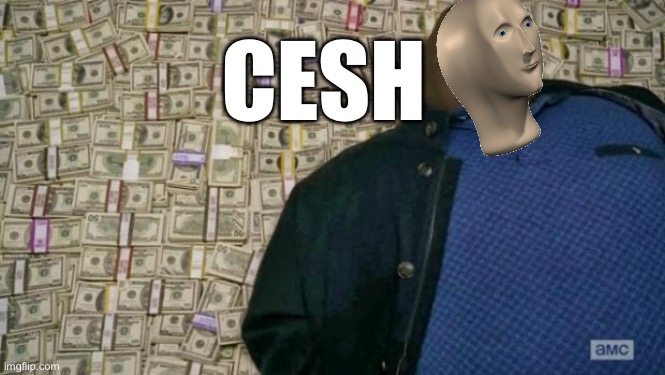 huell money | CESH | image tagged in huell money | made w/ Imgflip meme maker