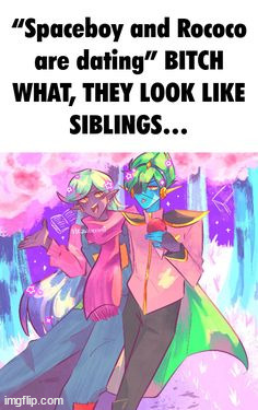 they dont even interact, im surprised people even know rococco EXISTS | made w/ Imgflip meme maker