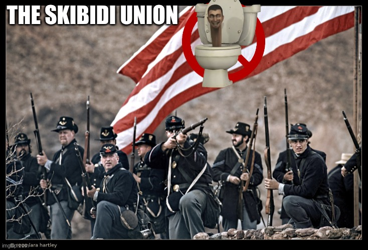 LONG LIVE THE UNION | THE SKIBIDI UNION | image tagged in long live the union | made w/ Imgflip meme maker