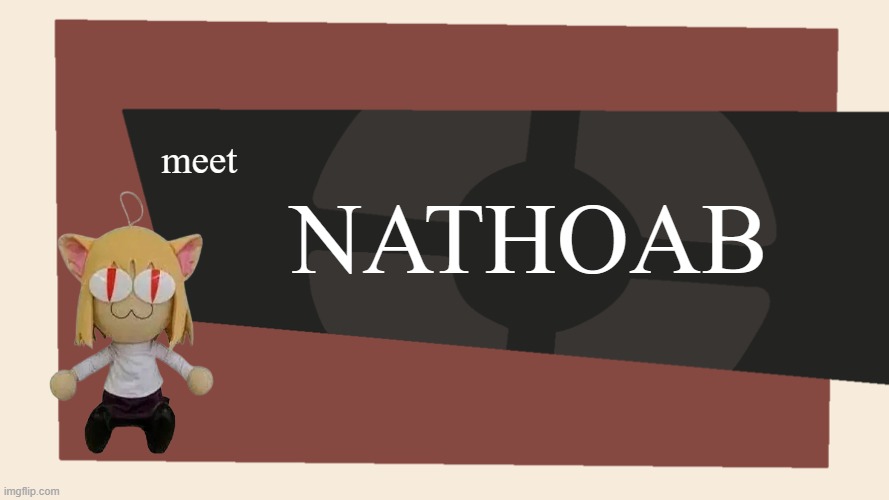 Meet the <Blank> | NATHOAB; meet | image tagged in meet the blank | made w/ Imgflip meme maker