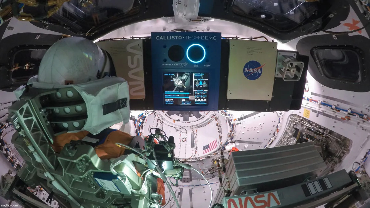 The interior of the spacecraft that will return humans to the Moon | made w/ Imgflip meme maker