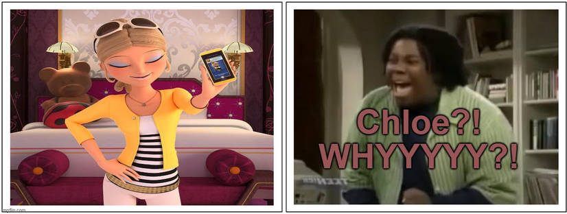 Kenan Can't Stand Chloe Bourgeois Blank Meme Template