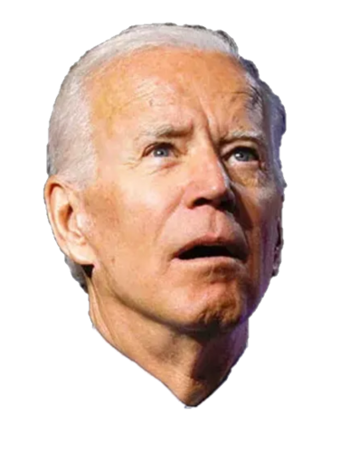 confused Biden larger Blank Meme Template