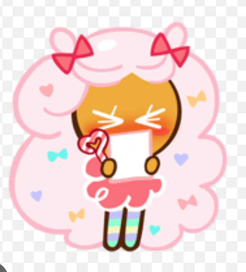 Cotton Candy Up Pose Blank Meme Template
