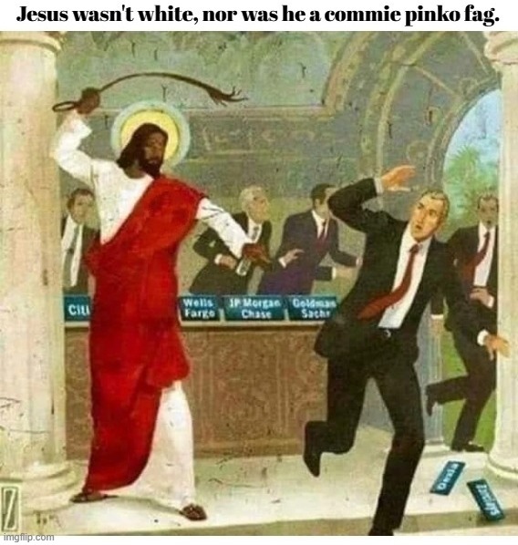 Jesus Wasn't White | image tagged in ghetto jesus,jesus,angry jesus,buddy christ,i will send you to jesus,come to jesus meeting | made w/ Imgflip meme maker