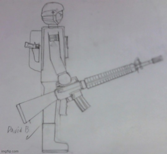 Eroican Soldier (2nd ver. Redraw/Full Body +Added Features. Pistol and Pistol Handler, Amunit. Pouch etc.) | image tagged in eroican,oc,drawing,soldier,sketch,war | made w/ Imgflip meme maker