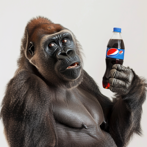 High Quality Gorilla - Where Pepsi? Blank Meme Template