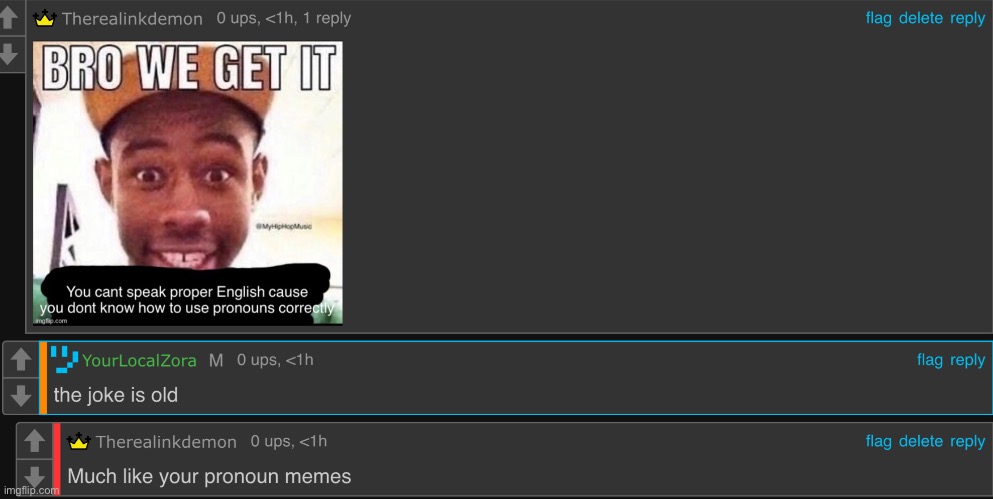 Comment ban me i dont give a fu- | made w/ Imgflip meme maker