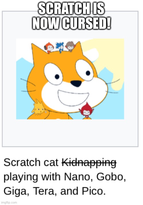 CURSED (Oh god no… - Spiral) | SCRATCH IS NOW CURSED! | made w/ Imgflip meme maker