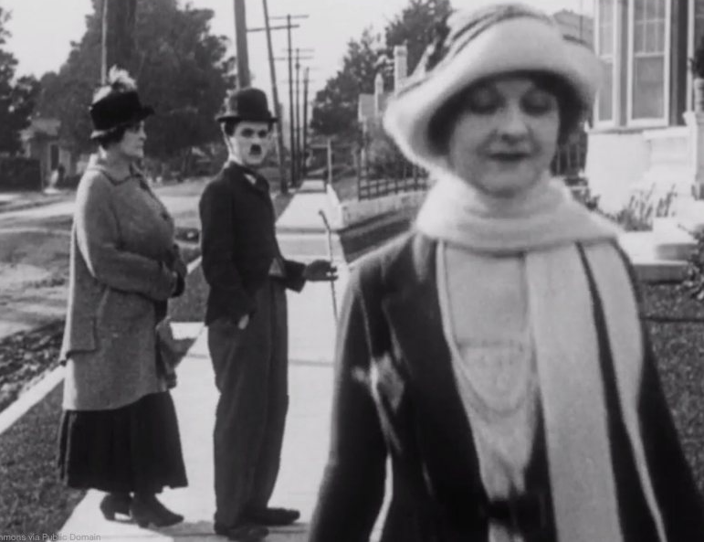Chaplin Distracted Boyfriend 1922 Blank Meme Template