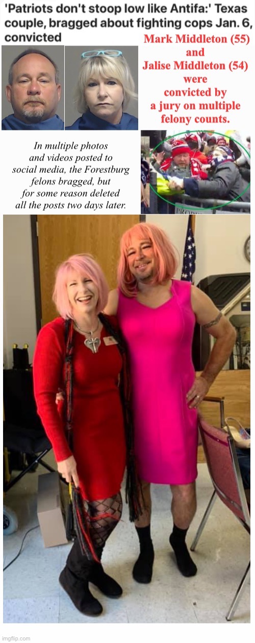 Drag Queen And His Partner Convicted | image tagged in domestic terrorists,treason,assault,dragging frights | made w/ Imgflip meme maker