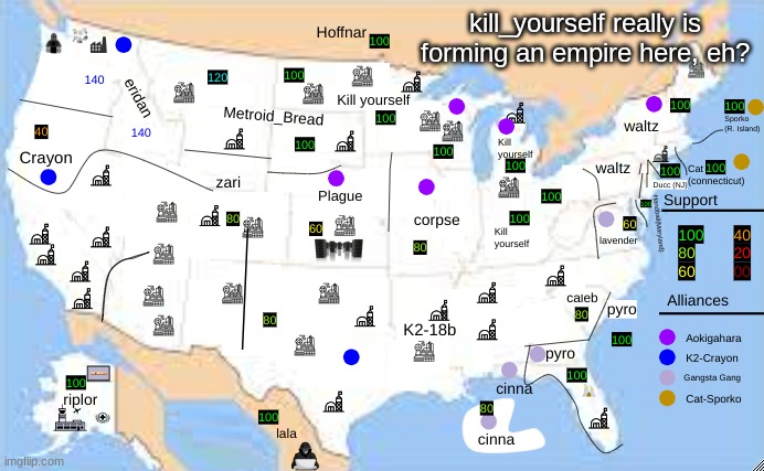 kill_yourself really is forming an empire here, eh? | made w/ Imgflip meme maker