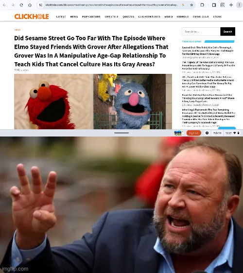 Source trust me bro | image tagged in sesame street,funny | made w/ Imgflip meme maker