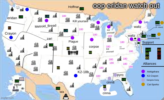 oop eridan watch out | made w/ Imgflip meme maker