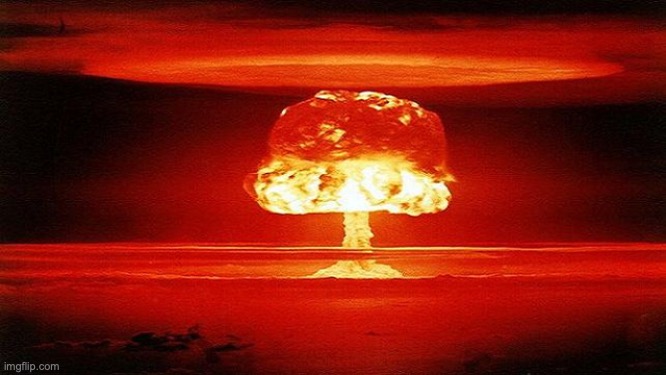 atomic bomb mushroom | image tagged in atomic bomb mushroom | made w/ Imgflip meme maker