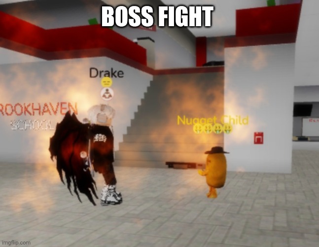 BOSS FIGHT | image tagged in roblox,roblox meme | made w/ Imgflip meme maker