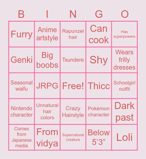 High Quality bingo Blank Meme Template