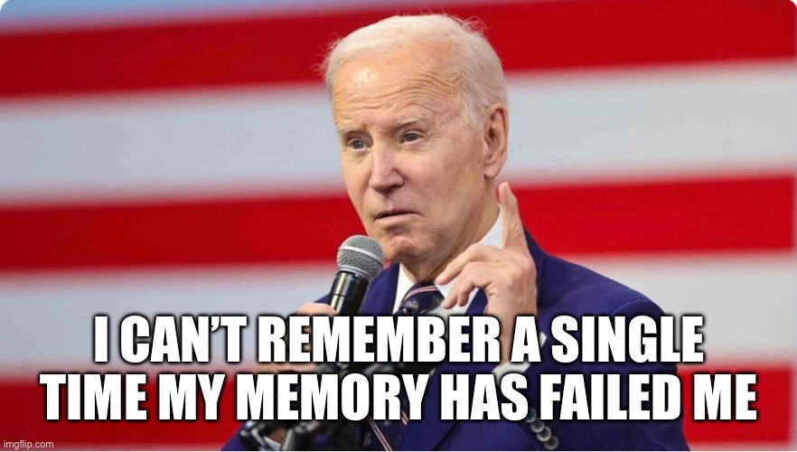 I CAN’T REMEMBER A SINGLE TIME MY MEMORY HAS FAILED ME | made w/ Imgflip meme maker