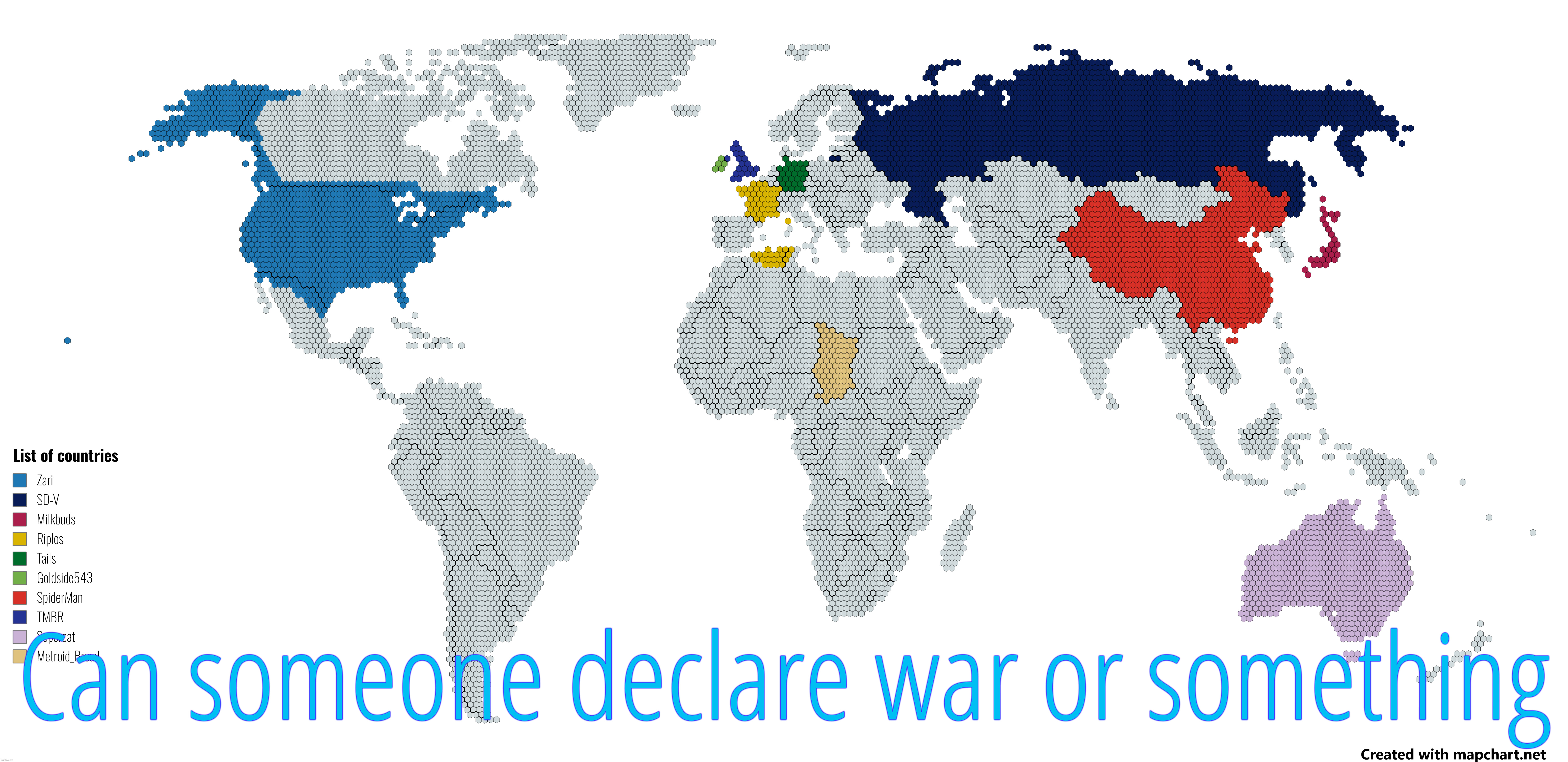 Can someone declare war or something | made w/ Imgflip meme maker