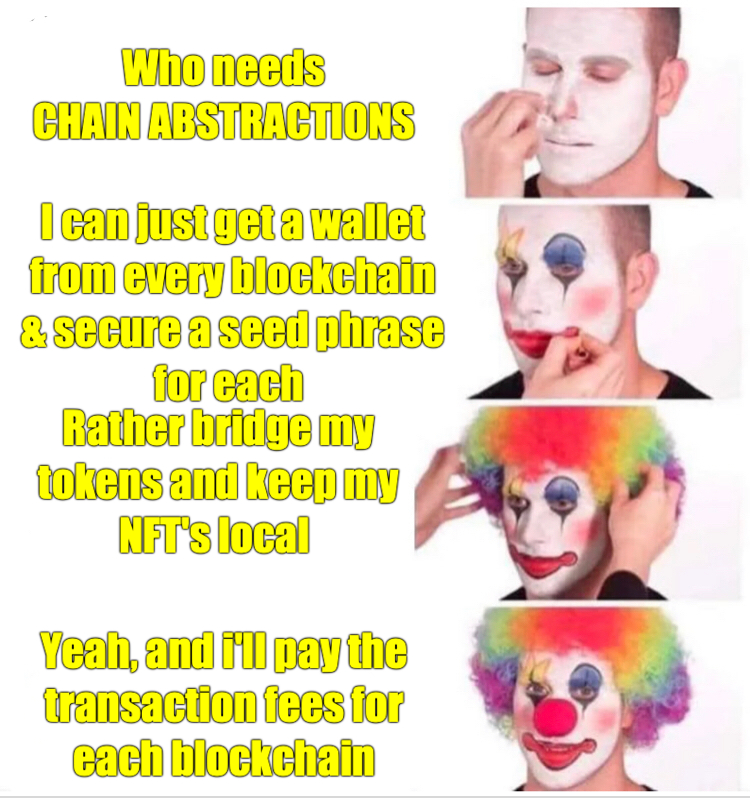 NEAR PROTOCOL: CHAIN ABSTRACTIO Blank Meme Template