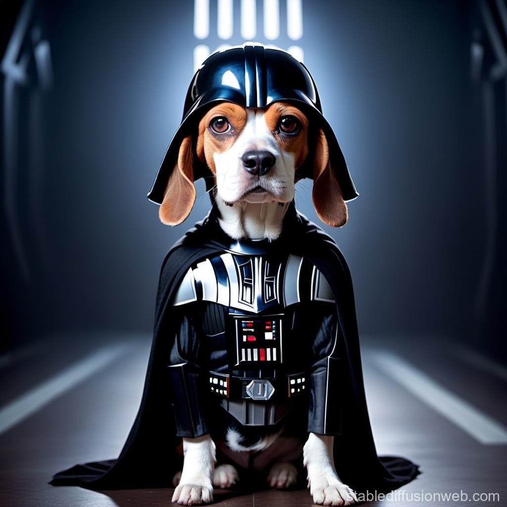 Beagle Vader Blank Meme Template