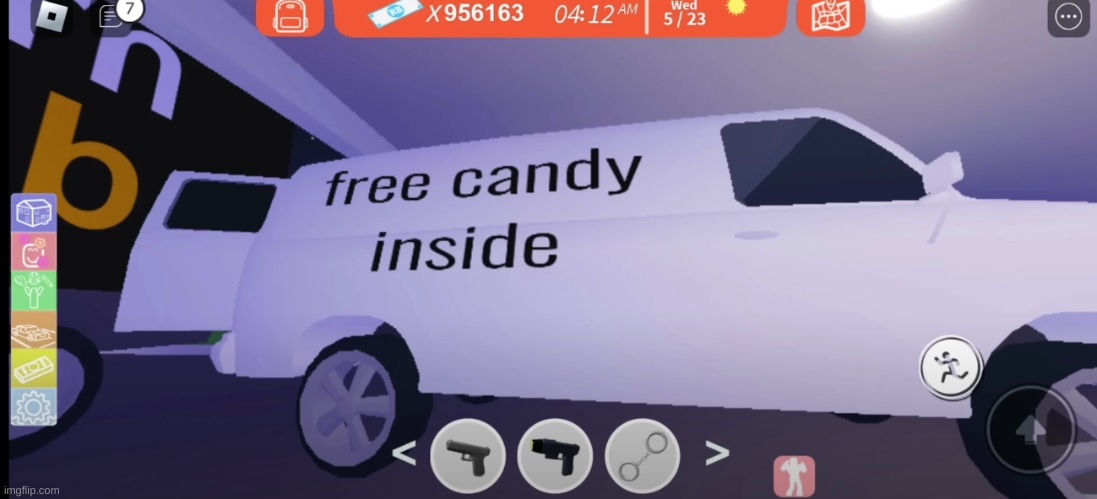 im getting free candys and ur not :3 | made w/ Imgflip meme maker