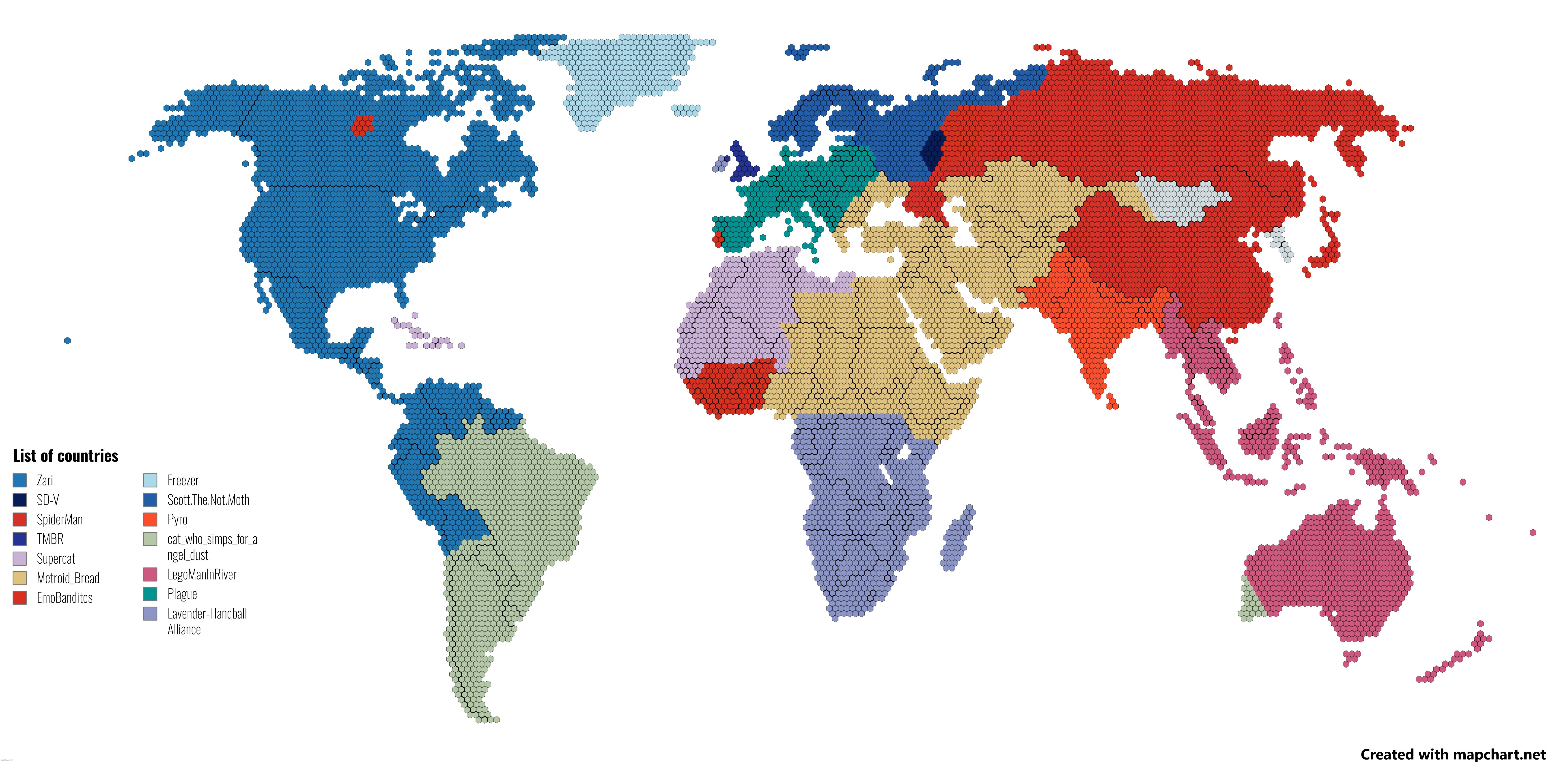 Round 14 - South Africa and Kenya merge, Russia close to collapse, American invasion of Canada almost over | made w/ Imgflip meme maker