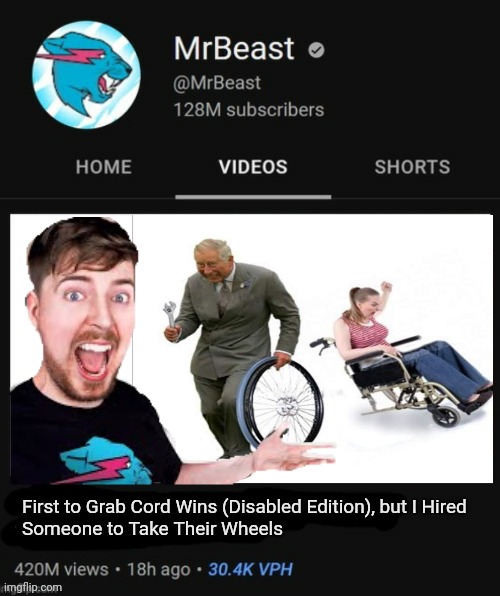 W MrBeast | made w/ Imgflip meme maker