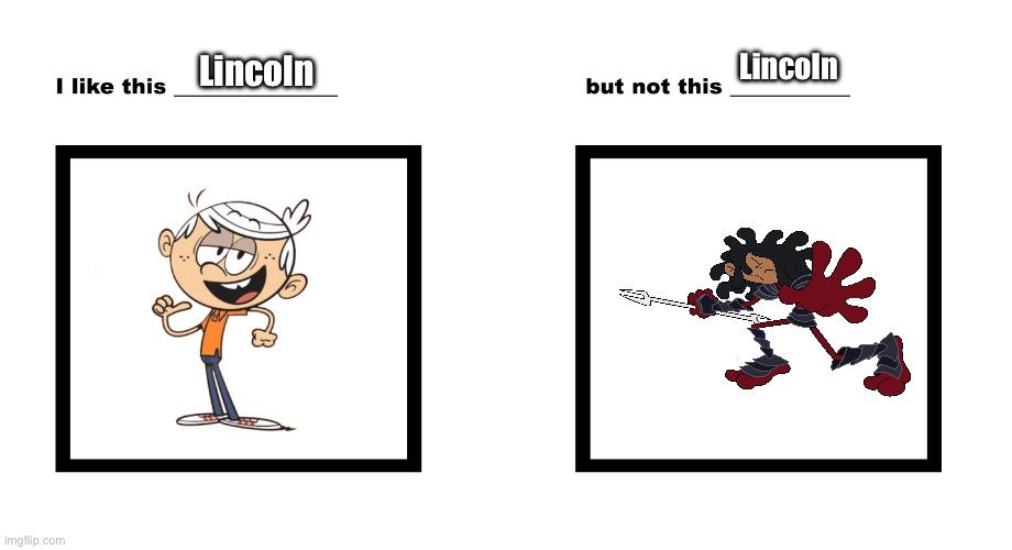 Title Below | Lincoln; Lincoln | image tagged in the loud house,lincoln loud,deviantart,nickelodeon,cartoon network,memes | made w/ Imgflip meme maker