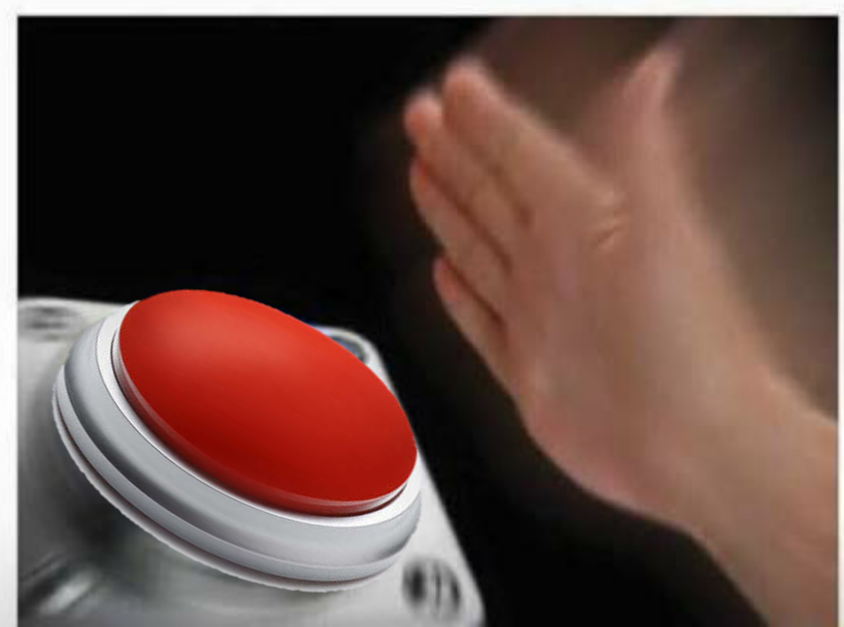 High Quality Red button Blank Meme Template