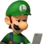 Luigi is unimpressed. Meme Template