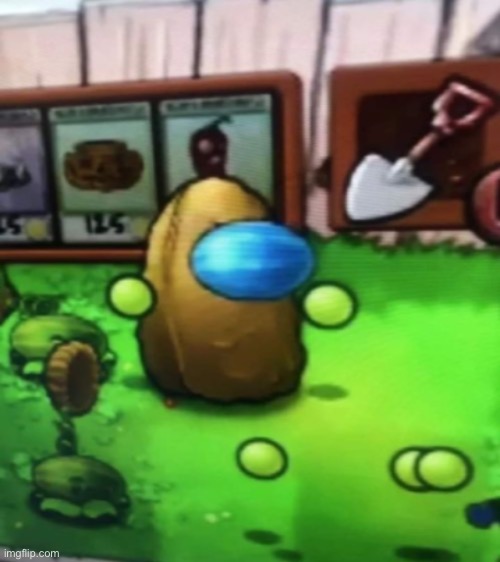 i’m sorry | image tagged in pvz,plants vs zombies,amogus | made w/ Imgflip meme maker